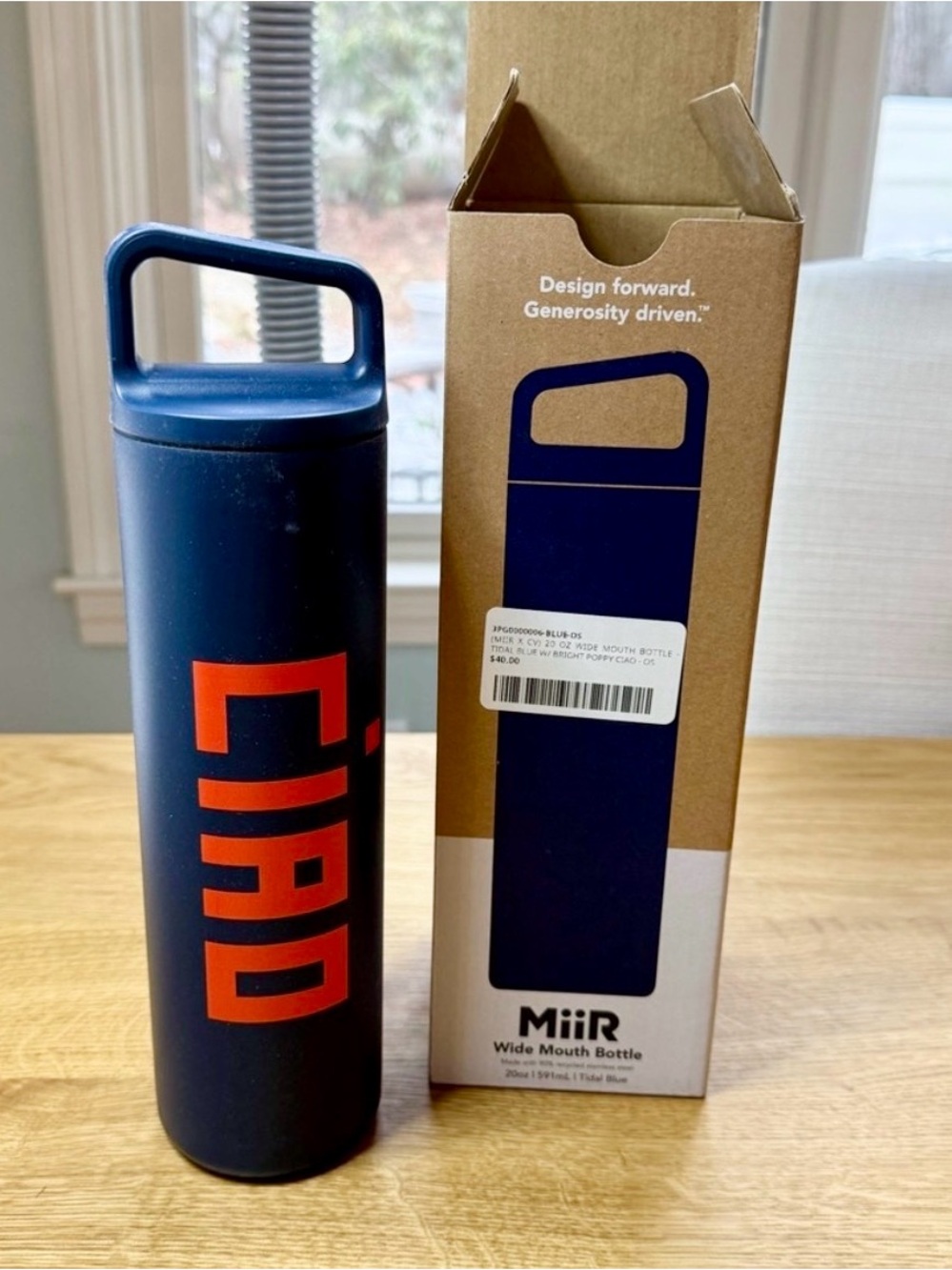 Clare V X Miir CIAO tumbler NWT